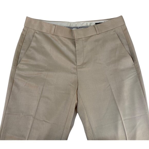 AVERY Light Beige Men’s Long Dress Pants Sz. S / 31" Waist (Khaki, Classic) - Picture 5 of 9